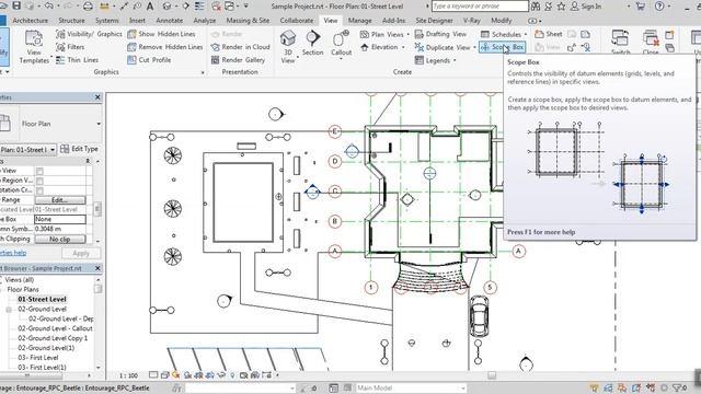 Lec 64 Extracting Views 6 ( Legend Views and Scope Box) смотреть онлайн