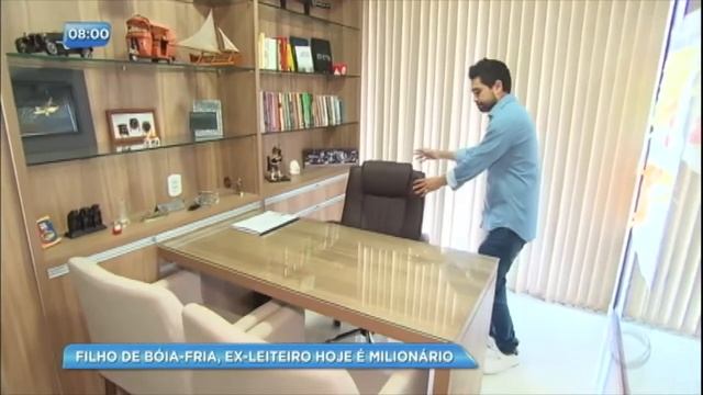 Fabíola Gadelha conhece ex-leiteiro que fatura R$ 100 milhões por ano смотреть онлайн