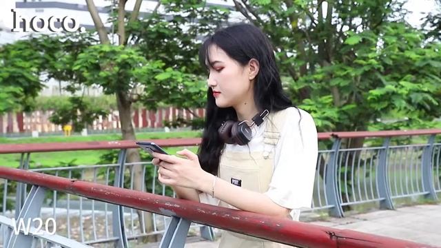 [Kèm Jack 3.5mm] Headphone bluetooth V4.2 Hoco W20 - Dành cho mọi thiết bị điện thoại смотреть онлайн