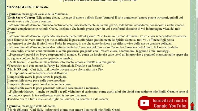 GESU CRISTO CI INSEGNA GLI ATTI AMORE DA FARE DURANTE IL GIORNO JACAREI 7 GENNAIO 2022