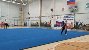 СмП 1 юношеский, Кухарская София - Фомин, Арсений, МАУДО ДТДиМ, Комбинированное упражнение