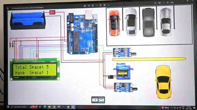 Smart Car Parking System | National Level Best science Project смотреть онлайн