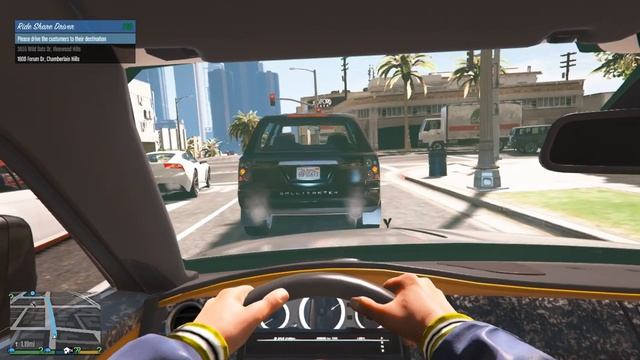 GTA 5 Uber Driver Ep 3 |Driving Rolls Royce Ghost |GTA 5 Natural Vision Remastered смотреть онлайн