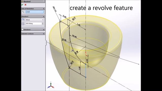 SolidWorks 2014, Tutorial to create a Pestle+Mortar; Sketching Tips,, 3D Printing ready! HD смотреть онлайн