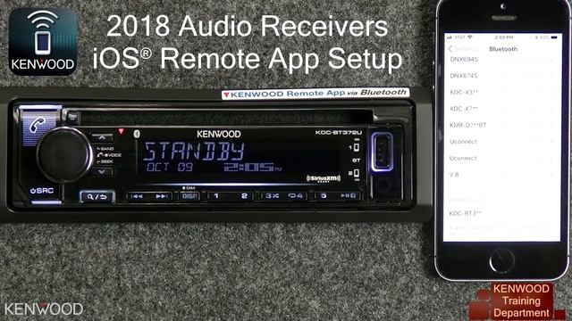 2018 KENWOOD Audio Receivers Apple™ iPhone Remote App Setup смотреть онлайн