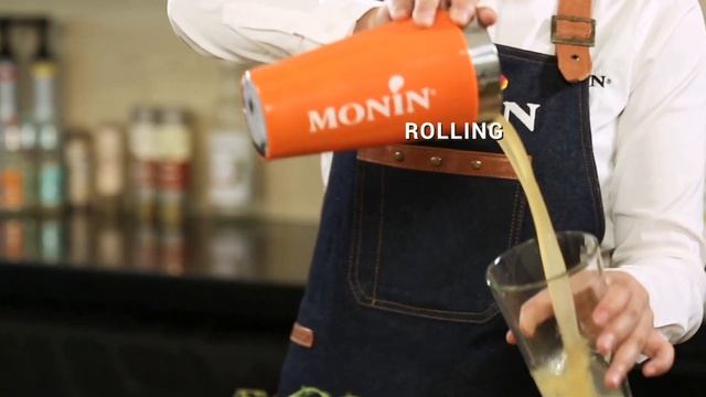 Osmanthus Cobbler with MONIN Osmanthus syrup English смотреть онлайн