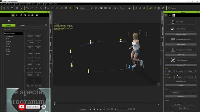 Path follow run animation iClone смотреть онлайн