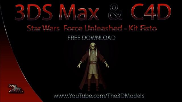 Cinema 4D/ 3DS Max | SWTFU Kit Fisto Model Download смотреть онлайн
