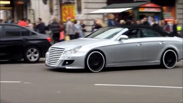 Incredible ugly Mercedes CLS 63amg CONVERTIBLE WTF!!! смотреть онлайн