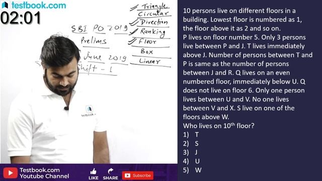 SBI PO Memory Based Reasoning Questions | Crack SBI PO 2019 | SBI PO Prelims Question Paper 2019 смотреть онлайн