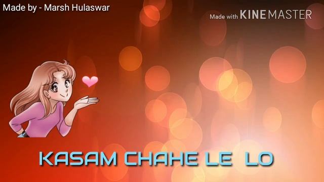 Bahut pyaar karate love video status by Marsh Hulaswar