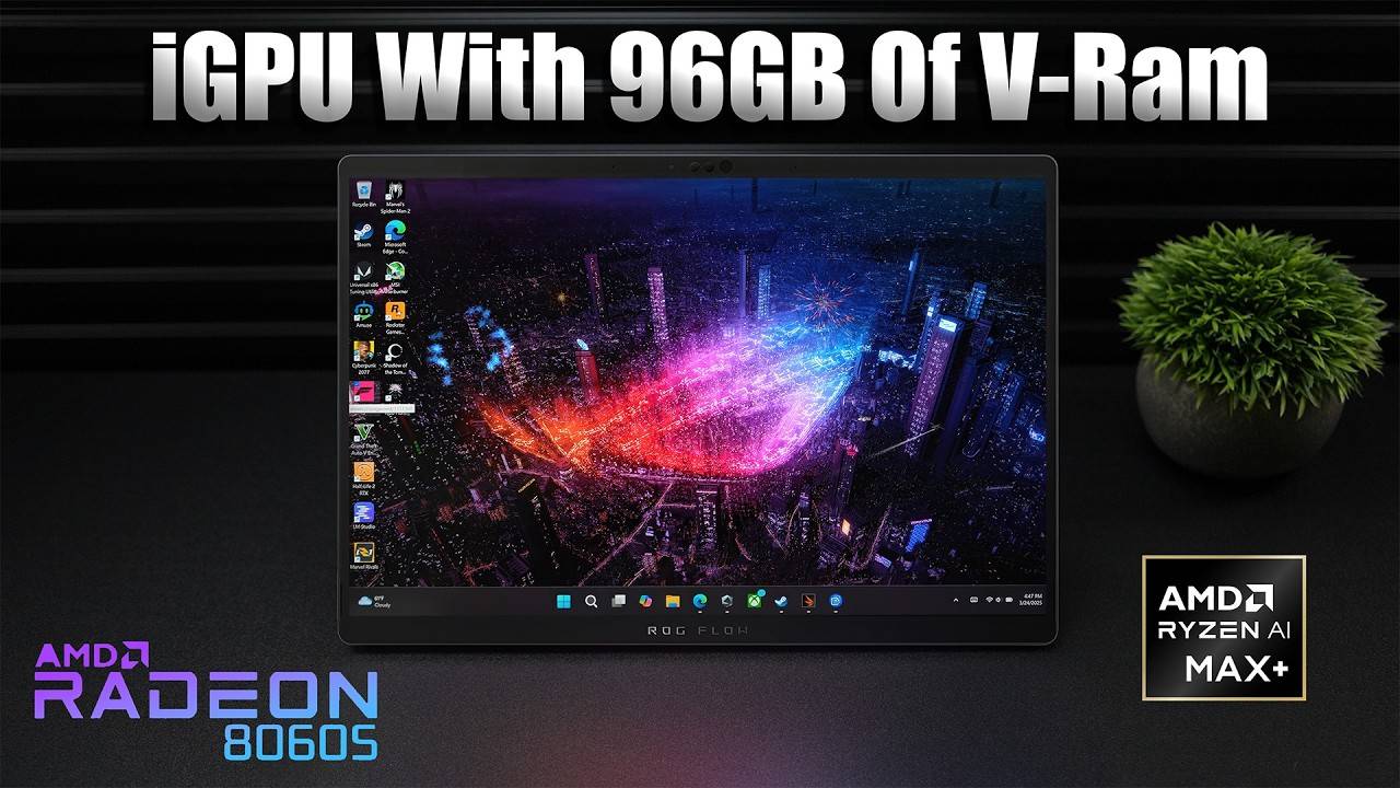 A Powerful iGPU With 96GB Of V-Ram MAXED OUT ROG Flow Z13 Is CRAZY смотреть онлайн