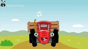 Blue Tractor Farm Animals Sounds - Learning animal sounds