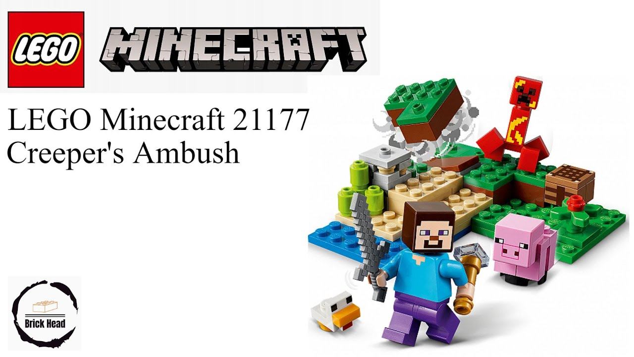 LEGO Minecraft 21177 | Creeper's Ambush #minecraft #speedbuild #creeper смотреть онлайн