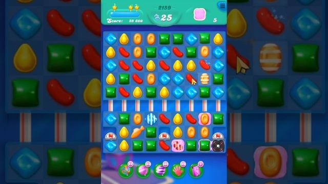 Candy Crush Soda Saga Level 2159 Get 3 Stars, 16 Moves Completed смотреть онлайн