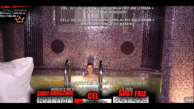 FRIZ I KRUSZWIL SKACZĄ RAZEM DO BASENU!!! XDD смотреть онлайн