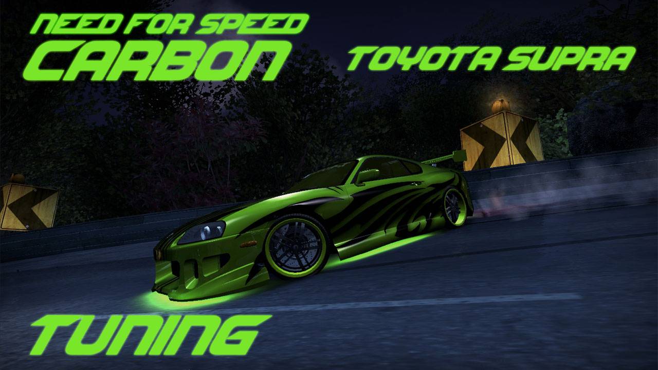 Need for Speed Carbon Tuning Toyota Supra