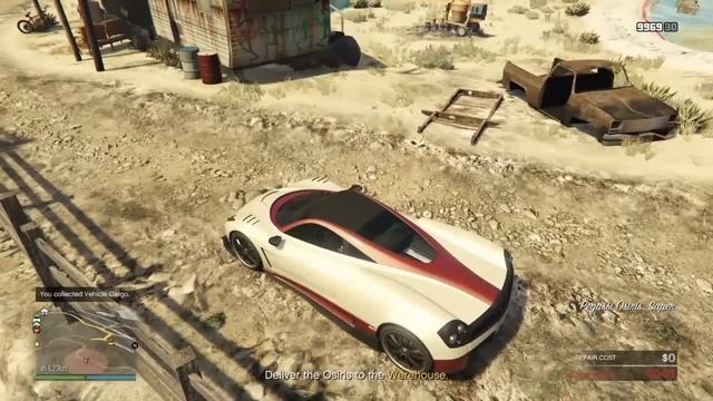 GTA 5 - Import/Export - Source Vehicle - Photo Of Location (Sandy Shores)