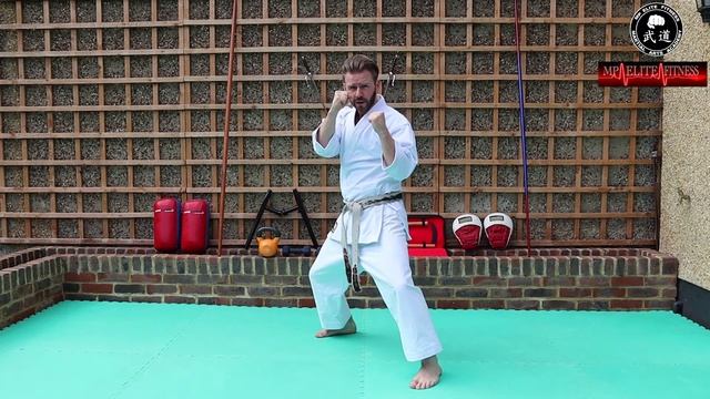 How To DEFEND A PUNCH To The Body And COUNTER With A Great Punch Kick Combo- KARATE TUTORIAL