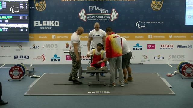 Men's -59 kg | 2015 IPC Powerlifting European Open Championships, Eger смотреть онлайн