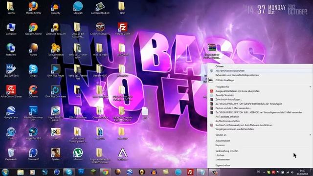 Sony Vegas Pro 12 CRACK GERMAN Tutorial FREE [HD] 64bit EASY смотреть онлайн
