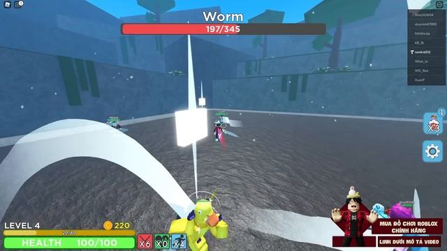 Roblox - Mình Tạo Game Con Sâu Tử Thần Khổng Lồ! (Death Worm) смотреть онлайн