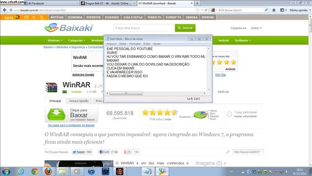 Como baixar o Win RAR смотреть онлайн