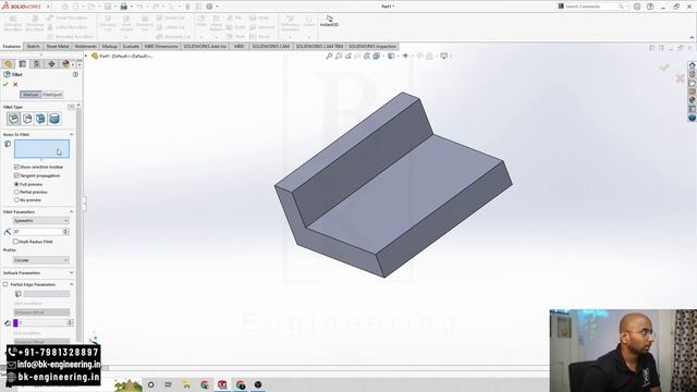 Solidworks Basic Exercise 2 | Mechanical Engineering | CAD | For Beginners | BK Engineering