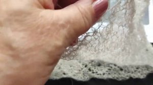 Шаль "Паутинка",часть № 2