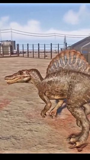INDORAPTOR VS SPINOSAURUS In Jurassic World Evolution 2 #shortvideo #shorts #trex #godzilla
