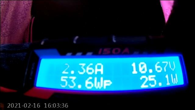 21700 Тесла (2018 г.в.) Тест №3 разряд 2,2А (Емкость 11,5 Ватт/ч) смотреть онлайн