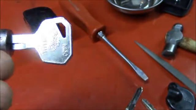 How To Disassemble The Ignition Lock And Make A Working Key For A 2006-2017 Kawasaki Vulcan 900