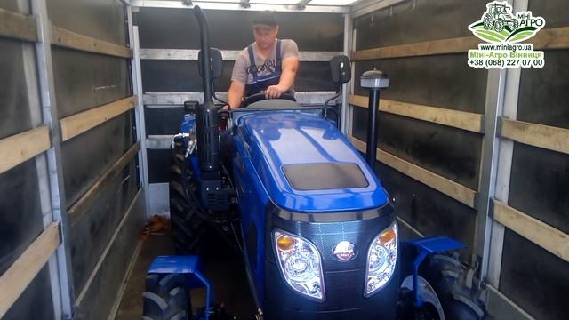 Трактор Jinma 404 з відвалом ціна та наявність смотреть онлайн