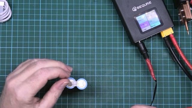 Sequre SQ-SW2 mini spot welder Perfect for 0.1mm or 0.15mm nickel смотреть онлайн