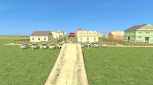 Полиция никого не пускает в деревню. Перелететь на машине армию дпс и трубы- ваз краш тест симулятор