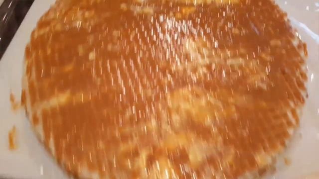 NO BAKE - WAFFER CAKES WITH CARAMEL