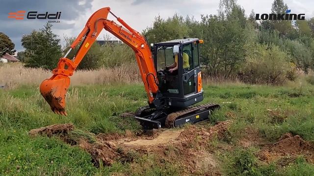 Koparka Lonking CDM 6035, CDM 6025 Eddi Complex смотреть онлайн