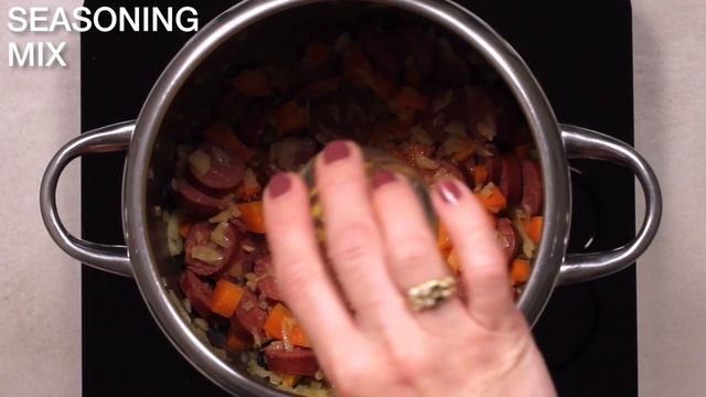 Balkan Bean Stew (Soup) With Kielbasa (Grah/ Pasulj)