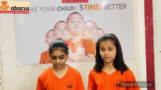 Kavya & Janhavi - SIP Abacus Tara nagar jhotwada | Online Abacus. смотреть онлайн