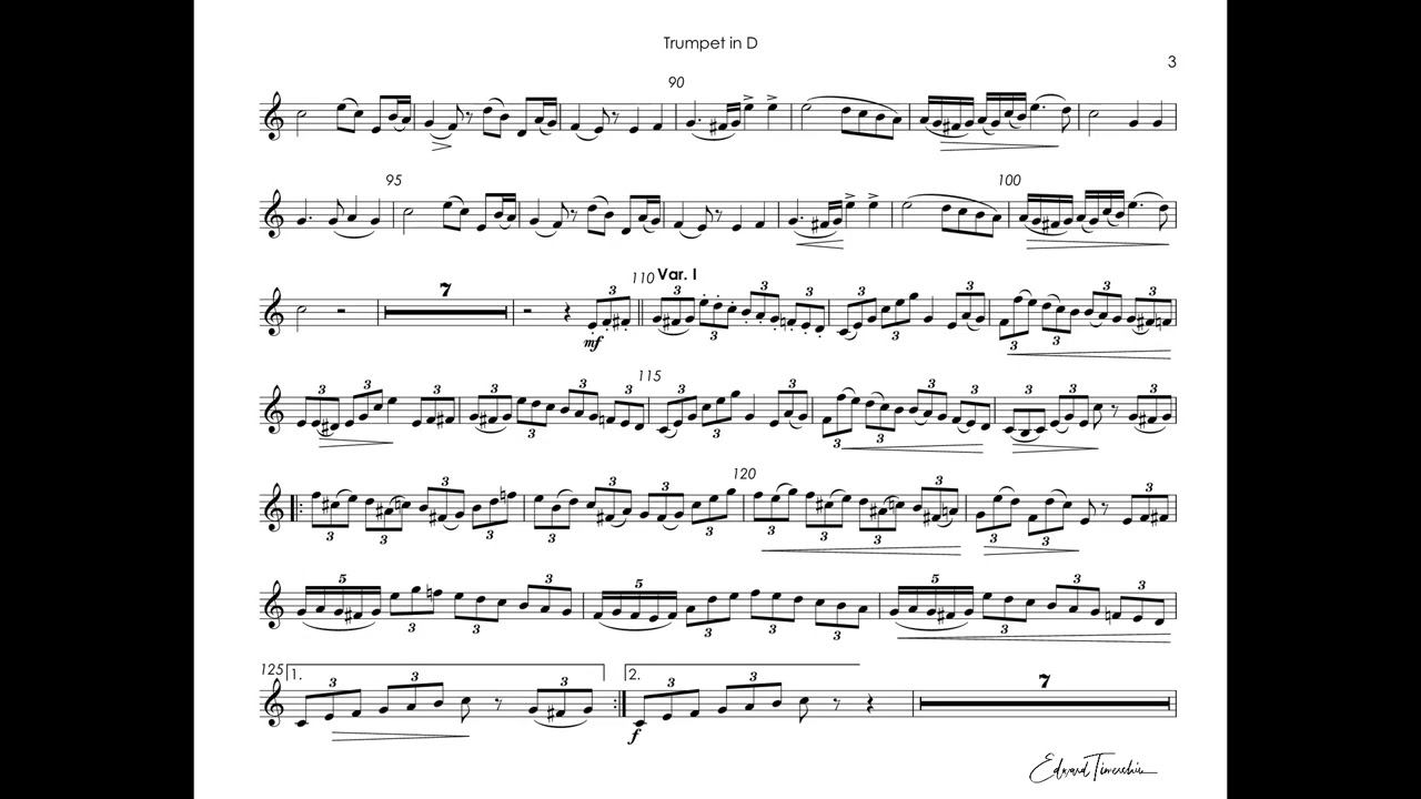 Arban, Jean - Baptiste - Fantaisie and Variations from Beatrice di Tenda - Matilda Lloyd trumpet D смотреть онлайн