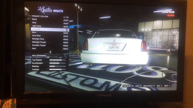GTA 5 Albany Washington (Lincoln Town Car) Customization смотреть онлайн
