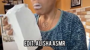 асмр,глина,мел,просто хруст, мокрый и сухой хруст,asmr, clay chalk wet chalk , prosto hrust, глотаю