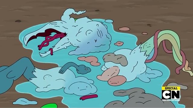 Marceline kisses Princess Bubblegum  Adventure Time  Cartoon Network Original HD