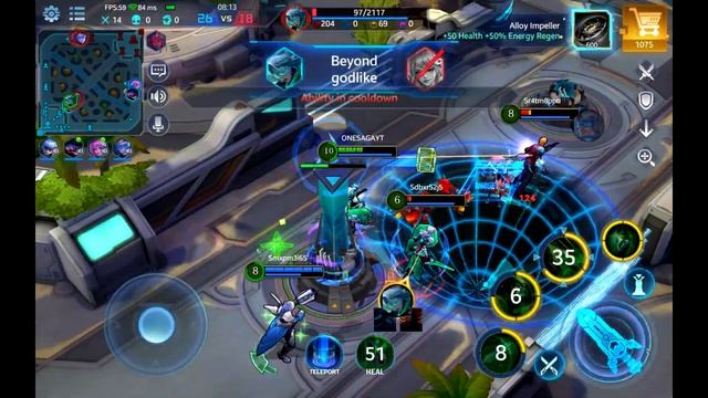 Starfall Arena | Warmaiden Gara 23 Kills | No Commentary | смотреть онлайн