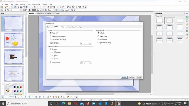How to Export Open Office Presentation as PDF смотреть онлайн