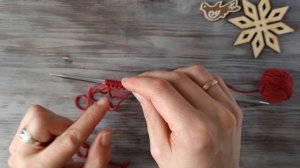 Набор петель с утолщенным краем, он же болгарский зачин  МК ( набор петель с хорошей растяжимостью)