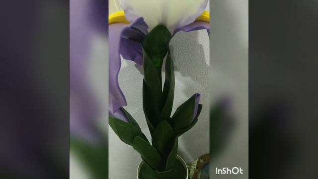 Ирис светильник (ночник) из изолона, своими руками. смотреть онлайн