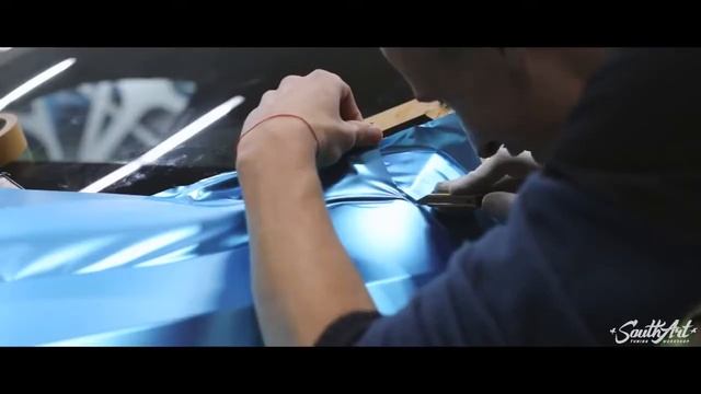 2016 BMW X6 Lumma Blue Matte смотреть онлайн