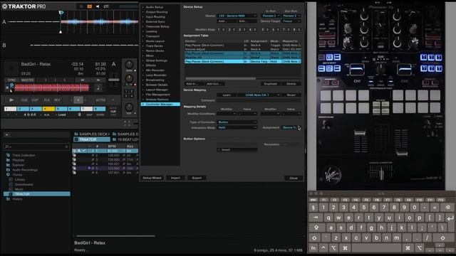 07 1 TRAKTOR MIDI MAPPING – МОДИФИКАТОР ЧИСЛА КАК ВЫПОЛНИТЬ НАЗНАЧЕНИЕ МАППИНГ С УСЛОВИЕМ(DJ VALUEV смотреть онлайн
