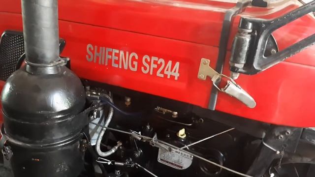 Глушилка на мини-тракторе Shifeng SF-244. Сделанные работы в межсезонье смотреть онлайн